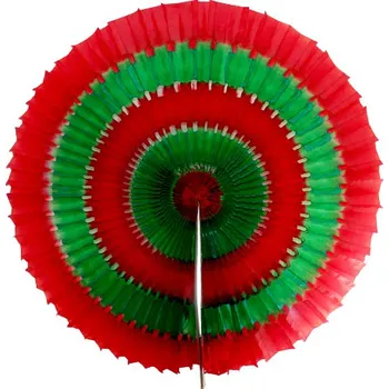 Vánoce Dekorace závěsná - Kruh papírový 40 cm, 1ks