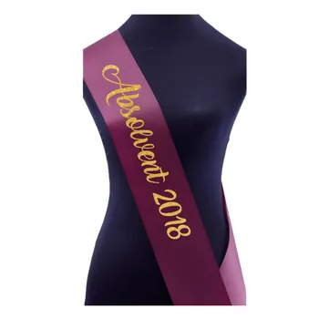 Party dekorace PotiskniTriko.cz Šerpa Absolvent fialová