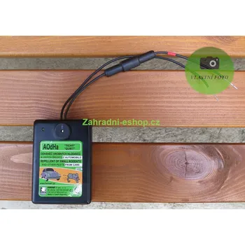 Odpuzovač zvířat Plašič kun z os. automobilů, s náhodně se měnícím zvukem, AOdHa/t ULTRAZVUKOVÝ