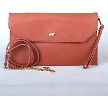 Kabelka Cihlově červené psaníčko David Jones CM3226