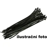 Stahovací pásky 300x3,6 černé / 100ks