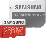 Samsung Evo Plus microSDXC 256 GB Class…