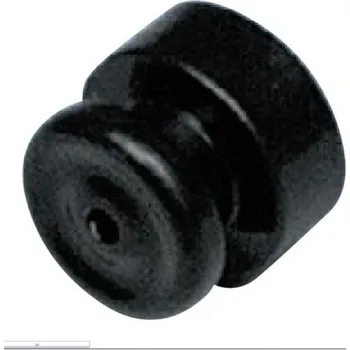 Ohradník Izolátor prstencový černý pro elektrický ohradník