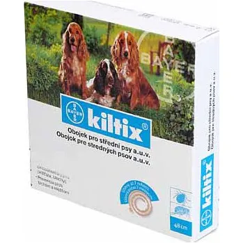 Antiparazitikum pro psa Bayer Kiltix antiparazitní obojek 48 cm
