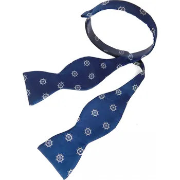 HEDVA ČESKÝ BROKÁT Motýlek PESh 714 KORMIDLO bílá Barevná varianta: modrá