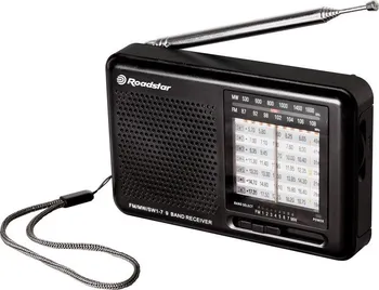 Radiopřijímač Roadstar TRA-2989 černé