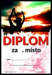 Poháry.com Diplom gymnastika D97