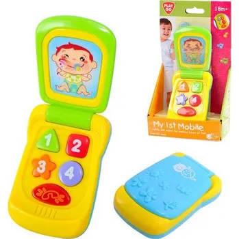 Hračka pro nejmenší Playgo Můj první telefon vyklápěcí