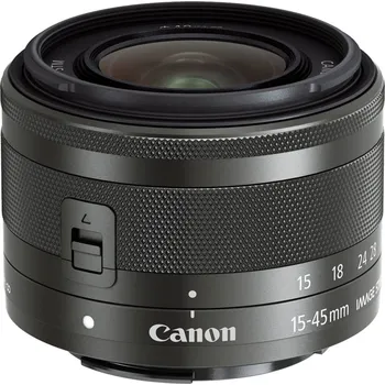 Objektiv Canon EF-M 15-45 mm f/3.5-6.3 IS STM Graphite
