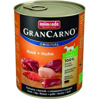 Volný čas Animonda Gran Carno ADULT hovězí + kuře 12x 800 g