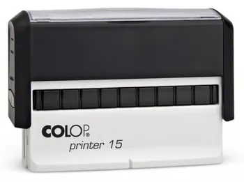 Razítko Colop Printer 15 se štočkem černý polštářek
