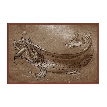 Delphin Retro Štika 60 x 40 cm