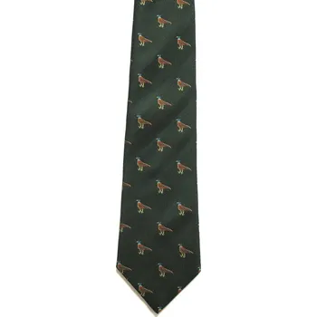 Kravata HEDVA ČESKÝ BROKÁT Kravata PESh 9 cm myslivecká BAŽANT č.44