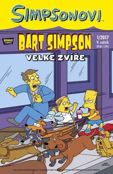 Komiks pro dospělé Simpsonovi: Bart Simpson 1/2017 - Velké zvíře
