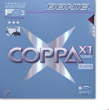 Potah DONIC Coppa X1 Turbo Platin černá max