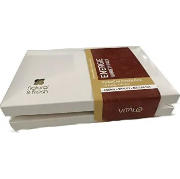 Vitalo Energie funkční čokoláda 75 g Čokoláda Vitalo Energie funkční čokoláda 75 g