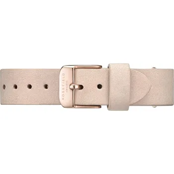 Řemínek na hodinky Rosefield West&nbsp;Village Soft Pink Rosegold Strap 16 mm