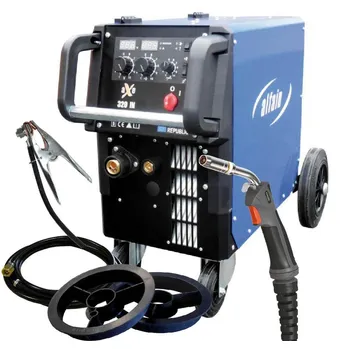 Svářečka ALFA IN Axe 250 MIG SYN-4 UD + hořák Parker Digimig 240 4 m UD 