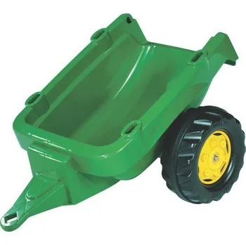 Dětské šlapadlo Rolly Toys RollyKid zelený přívěs