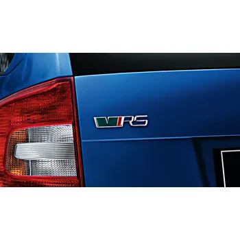 Znak automobilu Škoda Octavia II facelift-Zadní nápis RS original