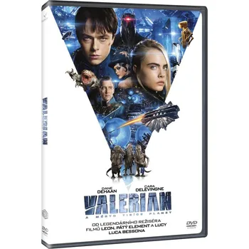 DVD film Valerian a město tisíce planet (2017), DVD