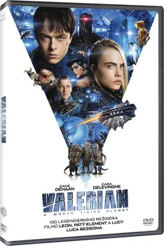 DVD film DVD Valerian a město tisíce planet (2017)