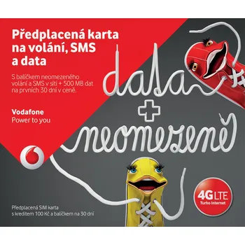 Vodafone Karta pro partu Datuj