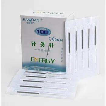 Jehla na akupunkturu AKUPUNKTURNÍ JEHLY 0,18x13mm, TCM Bohemia, 100 ks