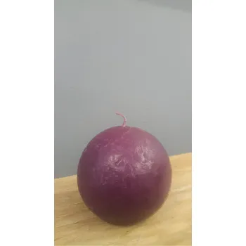 Svíčka Hitra Svíčka Rustic koule fialová