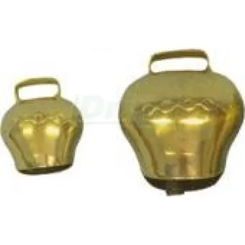 Chov hospodářského zvířete Zvonec plechový, pomosazený l 75 mm lisovaný