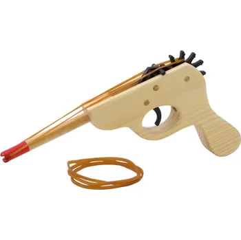 Dětská zbraň Vilac Dřevěná pistol na gumu