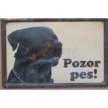 pozor pes - rotvajler