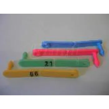 Chov hospodářského zvířete Ušní začky OVITAG, číslované, bílé