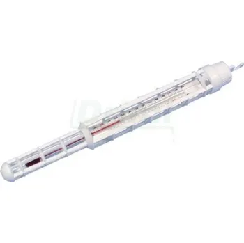 Teploměr na mléko, výrobu sýrů, paření drůbeže atd s plastovým obalem