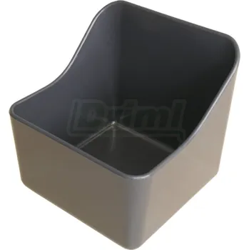 Plastový žlab rovný 4l