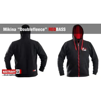Pánská mikina Mikina s kapucí "Doublefleece" REDBASS - vel. XL