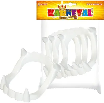 Karnevalový doplněk Rappa Zuby upíří 3 ks