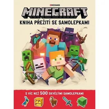 Minecraft: Kniha přežití se samolepkami - Egmont
