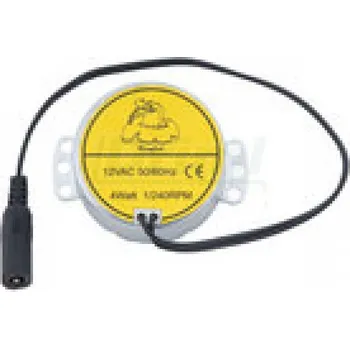 Chov hospodářského zvířete Motorek pro otáčení vajec COMFORT, 4W , 12V, bez adaptéru, hřídel 6mm, 6 otáček za 24 hod