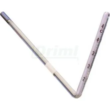 Chov hospodářského zvířete Teploměr do líhní ve tvaru L, STANDARD, rozsah měření 25 - 44 °C