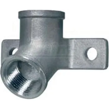 Chov hospodářského zvířete Držák ventilů nerez, 2x 1/2, 45°