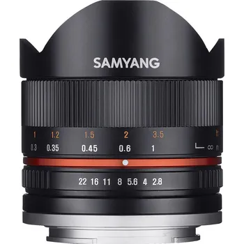 Objektiv Samyang 8 mm f/2.8 UMC Fish-eye pro Sony NEX černý