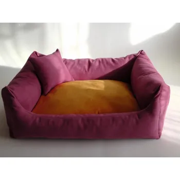 Pelíšek pro psa DELUXE Pelíšek pro psa - růžová / oranžová / růžová