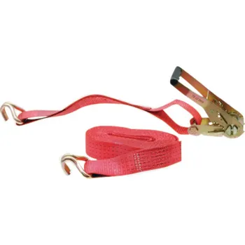 Upínací popruh Kurta pás upínací popruh s ráčnou 12 m šířka 50 mm na zajištění nákladu přímý tah 2000 daN