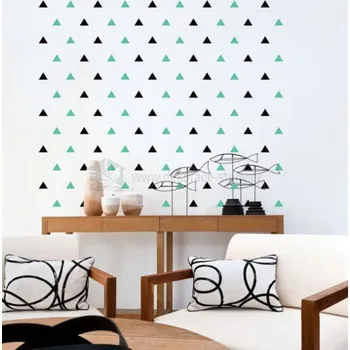 Samolepící dekorace Sada samolepek | Trojúhelníky | Dekorace-steny.cz | 3 x 5 cm - 40 kusů