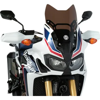 Plexi motocyklu MOOSE RACING pro HONDA CRF 1000 L AFRICA TWIN 2017 - KOUŘOVÉ (Shorty - krátké)