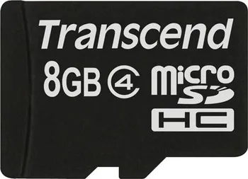 Paměťová karta Transcend microSDHC 8 GB Class 4 (TS8GUSDC4)