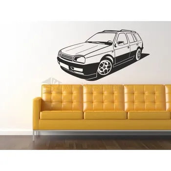 Samolepící dekorace Dekorace-stěny Samolepicí tapety - Golf R32 - 60 x 110 cm - 591