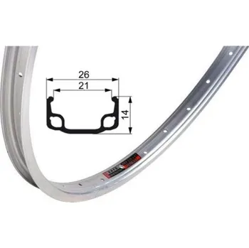 Ráfek na kolo REMERX 24" RMX 21 (507x21) Počet děr: 36 Ráfek