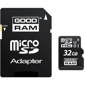Paměťová karta Goodram microSDHC 32 GB Class 10 UHS-1 U1 + SD adaptér (M1AA-0320R11)
